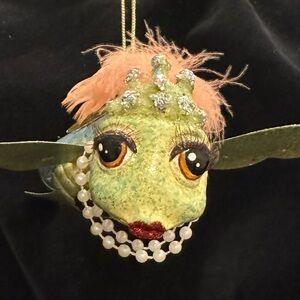 Katherine's Collection Ornament Flamboyant Sea Turtle Bobble Head Retired